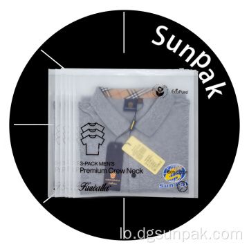 Zip Lock Zipper Pouch Pouch ທີ່ມີອາກາດຫນາວ